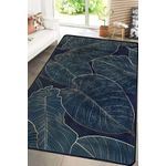 Casa si Gradina - Textile si covoare - Covoare - Covorase intrare - Covoras de intrare, Conceptum Hypnose, verde, 80x150 cm, 100% poliester, antiderapant - Infinity.ro