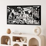 Casa si Gradina - Decoratiuni - Decoratiuni perete - Accesoriu decorativ de perete, Wallxpert, metal, negru, 85x40 cm - Infinity.ro