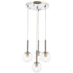 Casa si Gradina - Corpuri si surse de iluminat - Lustre si pendule - Candelabru, Opviq, metal, crom, 90x40 cm - Infinity.ro