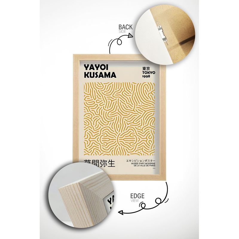 Casa si Gradina - Decoratiuni - Tablouri - Set tablouri decorative inramate, Wallxpert, lemn masiv, multicolor, 33x48 cm (6 bucati), 786DKT1449 - Infinity.ro