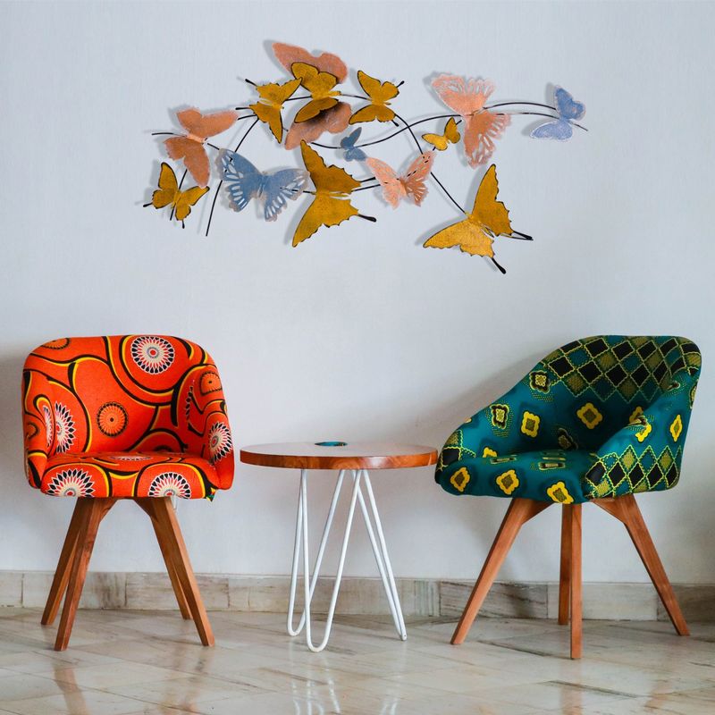 Casa si Gradina - Decoratiuni - Decoratiuni perete - Accesoriu decorativ de perete, Wallxpert, metal, multicolor, 105x8x57 cm - Infinity.ro