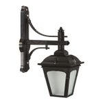 Casa si Gradina - Corpuri si surse de iluminat - Iluminat exterior - Lanterne - Lampa de perete exterior, Opviq, abs, policarbonat, negru, 40x20 cm - Infinity.ro