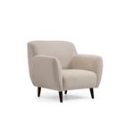 Casa si Gradina - Mobilier - Scaune si fotolii - Fotolii - Fotoliu, Hanah Home, lemn fag, bej, 87x87x87 cm - Infinity.ro