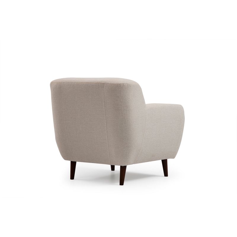Casa si Gradina - Mobilier - Scaune si fotolii - Fotolii - Fotoliu, Hanah Home, lemn fag, bej, 87x87x87 cm - Infinity.ro