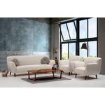 Casa si Gradina - Mobilier - Scaune si fotolii - Fotolii - Fotoliu, Hanah Home, lemn fag, bej, 87x87x87 cm - Infinity.ro