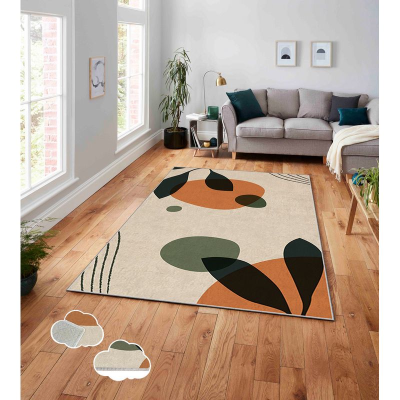 Casa si Gradina - Textile si covoare - Covoare - Covoare casa - Covor, Conceptum Hypnose, multicolor, 120x180 cm, 100% poliester, antiderapant, 288NGR1807 - Infinity.ro