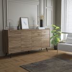 Casa si Gradina - Mobilier - Comode si corpuri - Console - Consola, Hanah Home, pal, nuc, 180x44x92 cm - Infinity.ro
