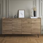 Casa si Gradina - Mobilier - Comode si corpuri - Console - Consola, Hanah Home, pal, nuc, 180x44x92 cm - Infinity.ro