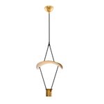 Casa si Gradina - Corpuri si surse de iluminat - Lustre si pendule - Candelabru, Opviq, metal, galben, 16x25x120 cm - Infinity.ro