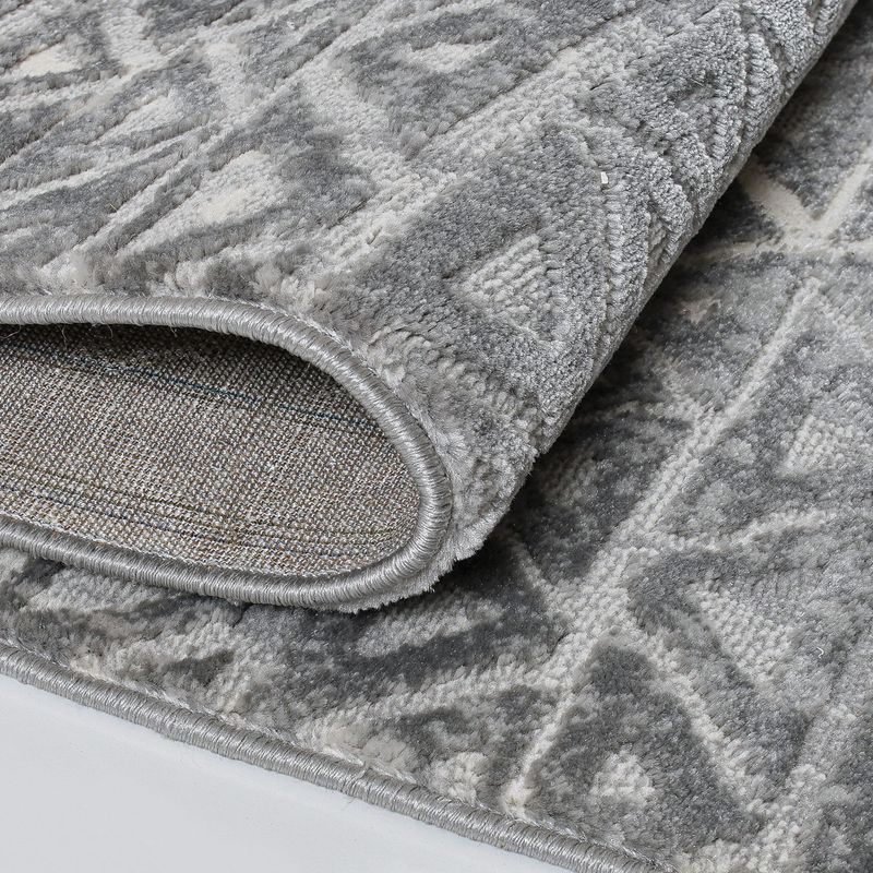 Casa si Gradina - Textile si covoare - Covoare - Covoare casa - Covor, Conceptum Hypnose, gri crem, 140x200 cm, polipropilena poliester - Infinity.ro