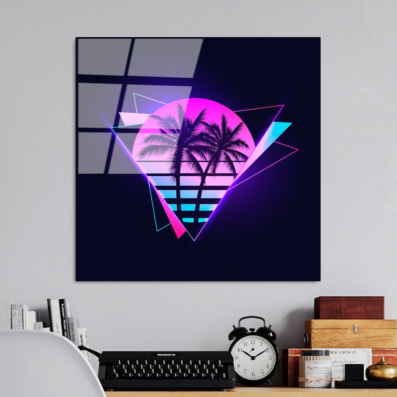 Casa si Gradina - Decoratiuni - Tablouri - Tablou decorativ, Wallxpert, sticla temperata, multicolor, 50x50 cm, 123BZM2325 - Infinity.ro