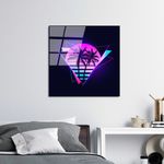 Casa si Gradina - Decoratiuni - Tablouri - Tablou decorativ, Wallxpert, sticla temperata, multicolor, 50x50 cm, 123BZM2325 - Infinity.ro