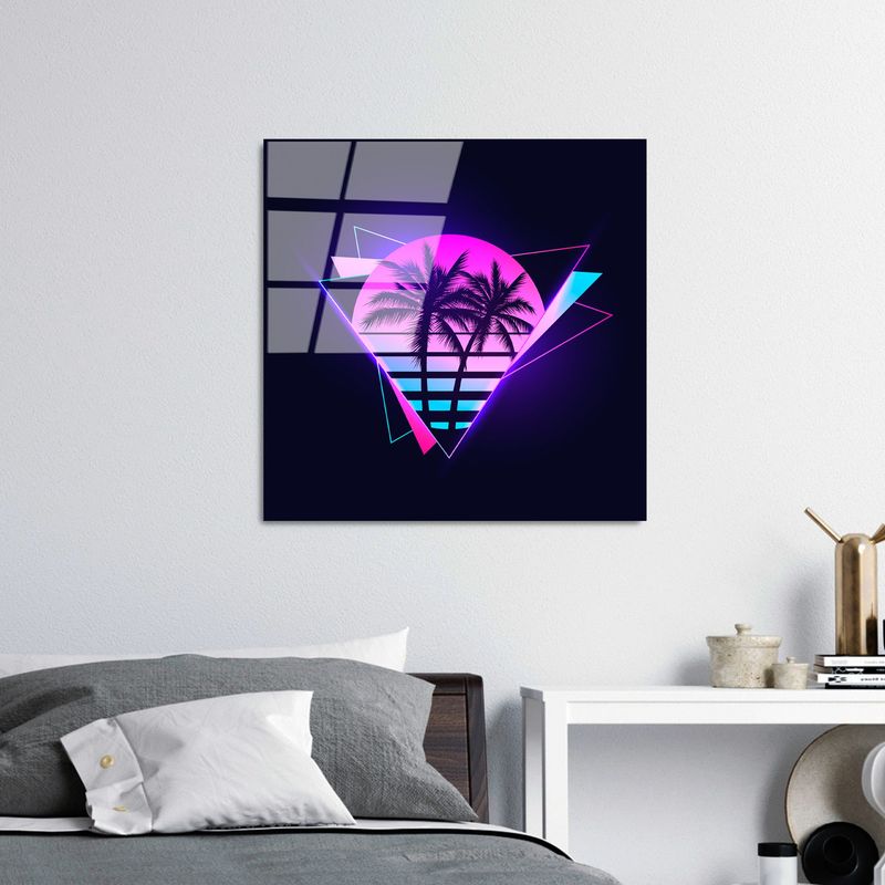 Casa si Gradina - Decoratiuni - Tablouri - Tablou decorativ, Wallxpert, sticla temperata, multicolor, 50x50 cm, 123BZM2325 - Infinity.ro