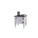 Casa si Gradina - Mobilier - Comode si corpuri - Noptiere - Noptiera, Hanah Home, mdf, alb, 50x40x52 cm - Infinity.ro