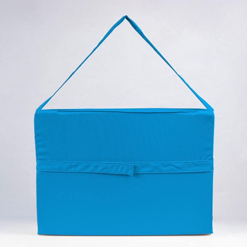 Sport si Outdoor - Camping - Saltele si accesorii pentru somn - Saltele camping - Pat pliabil, Hanah Home, spuma, albastru, 55x180x5 cm - Infinity.ro