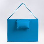 Sport si Outdoor - Camping - Saltele si accesorii pentru somn - Saltele camping - Pat pliabil, Hanah Home, spuma, albastru, 55x180x5 cm - Infinity.ro