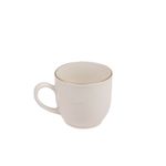 Casa si Gradina - Bucatarie si vesela - Cani si pahare - Cani si cesti - Set cesti cafea, Hermia, portelan, crem auriu, 12 piese - Infinity.ro