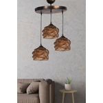 Casa si Gradina - Corpuri si surse de iluminat - Lustre si pendule - Candelabru, Opviq, lemn, antichizat, 23x23x85 cm - Infinity.ro