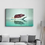 Casa si Gradina - Decoratiuni - Tablouri - Tablou decorativ din sticla, Wallxpert, multicolor, 70x110 cm, sticla securizata, 672BRS4901 - Infinity.ro