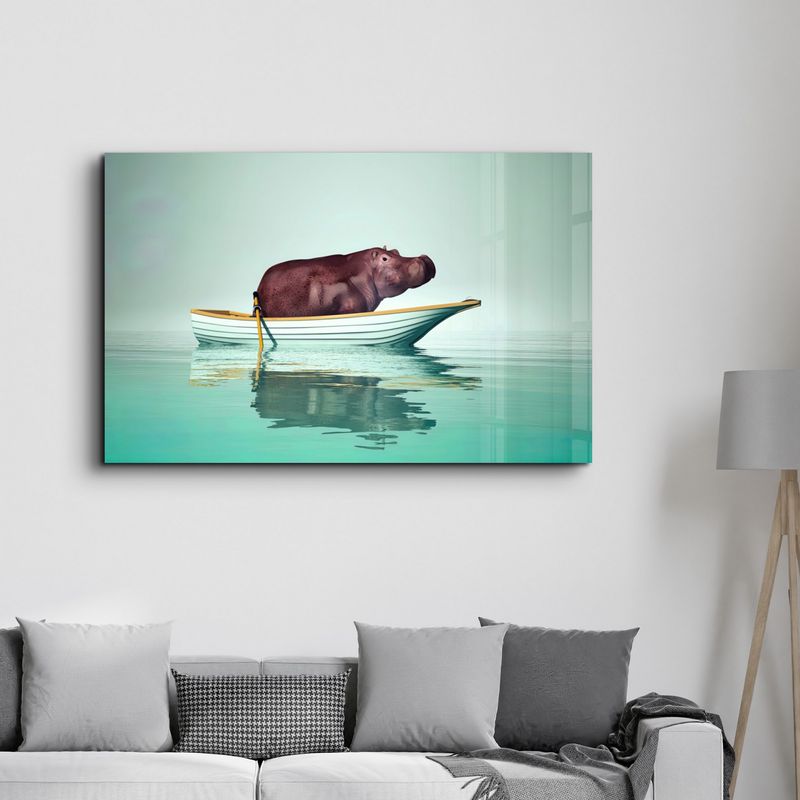 Casa si Gradina - Decoratiuni - Tablouri - Tablou decorativ din sticla, Wallxpert, multicolor, 70x110 cm, sticla securizata, 672BRS4901 - Infinity.ro