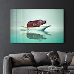 Casa si Gradina - Decoratiuni - Tablouri - Tablou decorativ din sticla, Wallxpert, multicolor, 70x110 cm, sticla securizata, 672BRS4901 - Infinity.ro