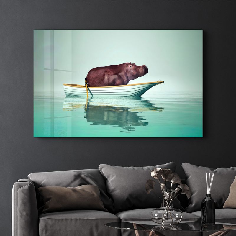 Casa si Gradina - Decoratiuni - Tablouri - Tablou decorativ din sticla, Wallxpert, multicolor, 70x110 cm, sticla securizata, 672BRS4901 - Infinity.ro