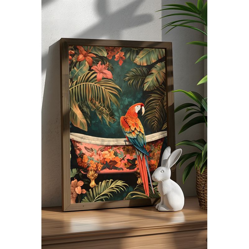 Casa si Gradina - Decoratiuni - Tablouri - Tablou decorativ inramat, Wallxpert, mdf, multicolor, 35x47x3.5 cm, 856EVL1498 - Infinity.ro