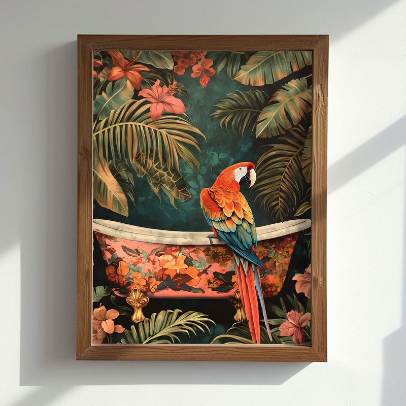 Casa si Gradina - Decoratiuni - Tablouri - Tablou decorativ inramat, Wallxpert, mdf, multicolor, 35x47x3.5 cm, 856EVL1498 - Infinity.ro