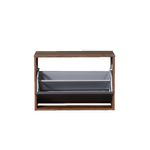 Casa si Gradina - Mobilier - Organizare si depozitare - Organizator incaltaminte - Dulap pentru pantofi, Hanah Home, pal melaminat, oslo si antracit, 60x42x30 cm - Infinity.ro