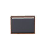 Casa si Gradina - Mobilier - Organizare si depozitare - Organizator incaltaminte - Dulap pentru pantofi, Hanah Home, pal melaminat, oslo si antracit, 60x42x30 cm - Infinity.ro