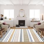 Casa si Gradina - Textile si covoare - Covoare - Covorase intrare - Covoras de intrare, Conceptum Hypnose, multicolor, 100x150 cm, 100% poliester, antiderapant, 213HFT1722 - Infinity.ro