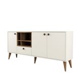 Casa si Gradina - Mobilier - Comode si corpuri - Console - Consola, Hanah Home, pal melaminat, crem, 180x35x81 cm - Infinity.ro