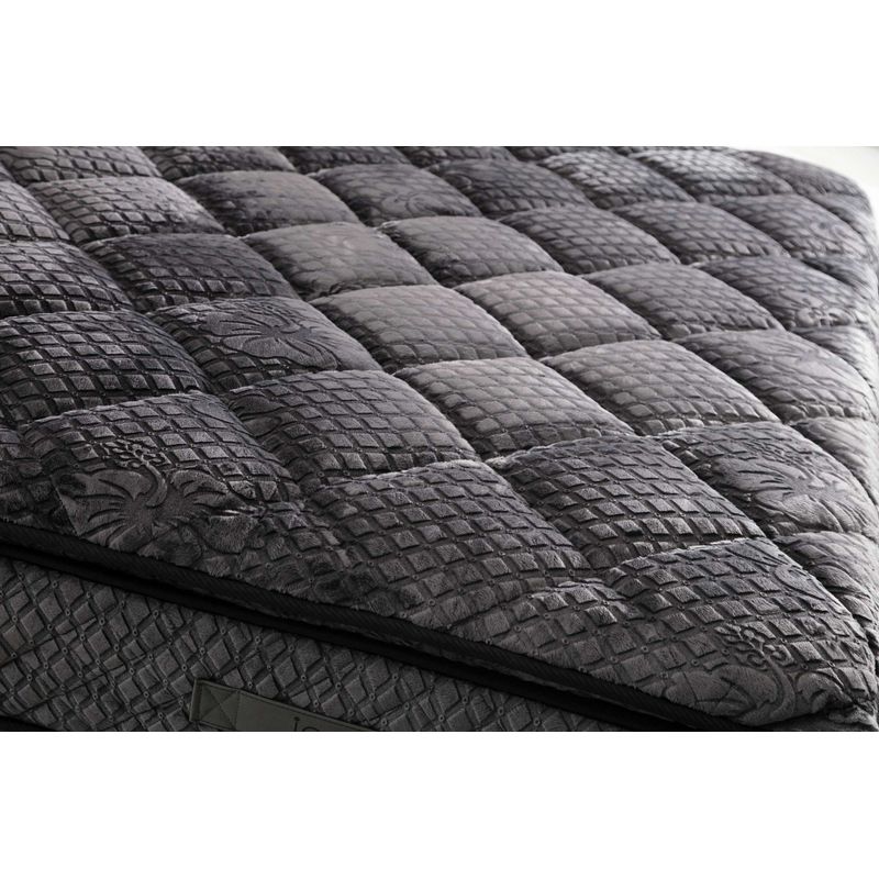 Casa si Gradina - Mobilier - Saltele si somiere - Saltele - Saltea, Hanah Home, 100% poliester, gri inchis, 160x200 cm - Infinity.ro