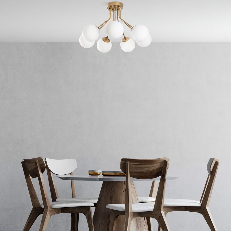 Casa si Gradina - Corpuri si surse de iluminat - Lustre si pendule - Candelabru, Opviq, metal, auriu, 65x40 cm - Infinity.ro