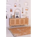 Casa si Gradina - Mobilier - Comode si corpuri - Console - Consola, Hanah Home, panou aglomerat melaminat, stejar, 180x41x81 cm - Infinity.ro