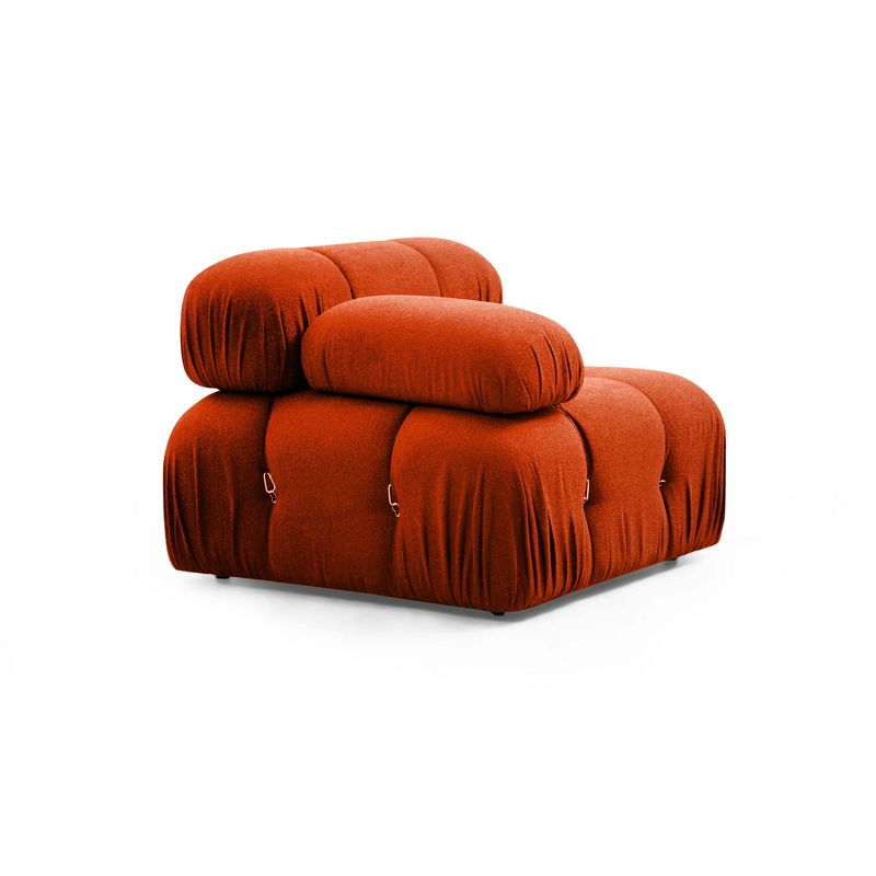 Casa si Gradina - Mobilier - Canapele si coltare - Coltare - Coltar, Hanah Home, lemn fag si pal, rosu caramida, 288x190x95 cm - Infinity.ro