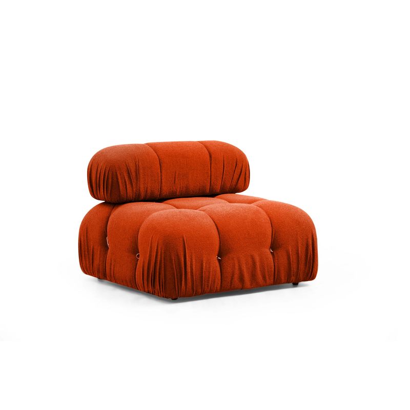 Casa si Gradina - Mobilier - Canapele si coltare - Coltare - Coltar, Hanah Home, lemn fag si pal, rosu caramida, 288x190x95 cm - Infinity.ro