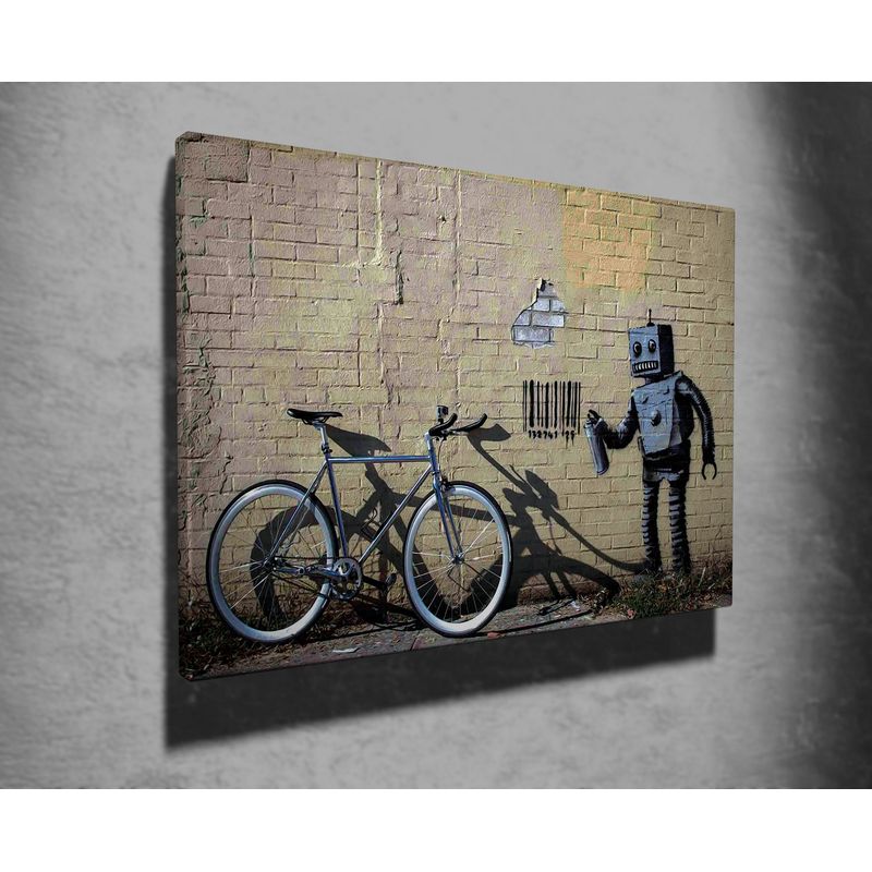 Casa si Gradina - Decoratiuni - Tablouri - Tablou canvas decorativ, Wallxpert, multicolor, 50x70 cm, 50% bumbac 50% poliester, 966BRS1137 - Infinity.ro