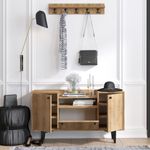 Casa si Gradina - Mobilier - Organizare si depozitare - Organizator incaltaminte - Dulap pentru pantofi, Hanah Home, pal melaminat, stejar, 120x35x75 cm - Infinity.ro