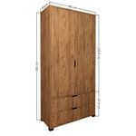 Casa si Gradina - Mobilier - Dulapuri si sifoniere - Dulapuri - Dulap, Hanah Home, pal melaminat, pin atlantic, 90x45x183 cm - Infinity.ro