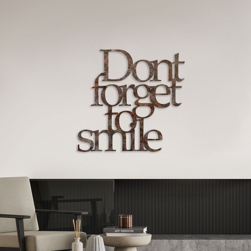 Casa si Gradina - Decoratiuni - Decoratiuni perete - Accesoriu decorativ de perete, Wallxpert, metal, antichizat, 67x70 cm, pictat manual - Infinity.ro