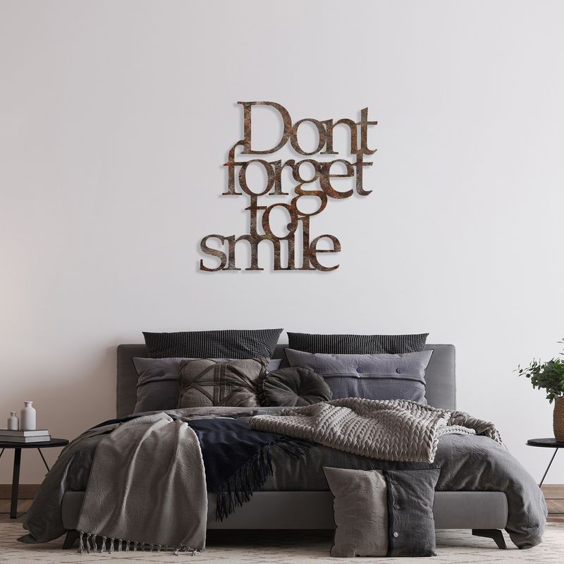 Casa si Gradina - Decoratiuni - Decoratiuni perete - Accesoriu decorativ de perete, Wallxpert, metal, antichizat, 67x70 cm, pictat manual - Infinity.ro