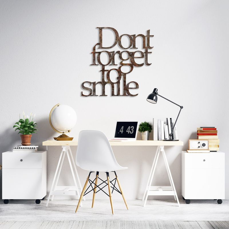 Casa si Gradina - Decoratiuni - Decoratiuni perete - Accesoriu decorativ de perete, Wallxpert, metal, antichizat, 67x70 cm, pictat manual - Infinity.ro