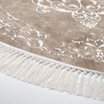 Casa si Gradina - Textile si covoare - Covoare - Covoare casa - Covor, Conceptum Hypnose, bej alb, 180x180 cm, 100% poliester, antiderapant, lavabil la masina - Infinity.ro
