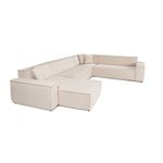Casa si Gradina - Mobilier - Canapele si coltare - Coltare - Coltar, Atelier Del Sofa, lemn fag si panouri aglomerate, bej, 167x343x262 cm - Infinity.ro