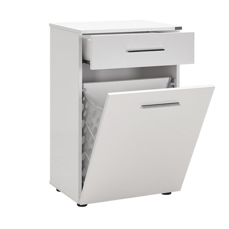 Casa si Gradina - Mobilier - Mobilier baie - Comode baie - Comoda baie, Hanah Home, pal melaminat, alb, 52x38x83 cm - Infinity.ro