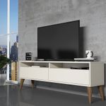 Casa si Gradina - Mobilier - Comode si corpuri - Comode - Comoda tv, Hanah Home, pal melaminat, crem, 150x50x30 cm, 845HCT5509 - Infinity.ro