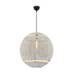 Casa si Gradina - Corpuri si surse de iluminat - Lustre si pendule - Candelabru, Opviq, plastic si ratan, alb, 40x120 cm - Infinity.ro