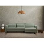 Casa si Gradina - Mobilier - Canapele si coltare - Coltare - Coltar, Hanah Home, lemn de fag si pal, verde, 290x165x97 cm - Infinity.ro