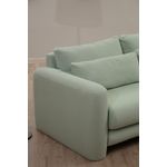 Casa si Gradina - Mobilier - Canapele si coltare - Coltare - Coltar, Hanah Home, lemn de fag si pal, verde, 290x165x97 cm - Infinity.ro